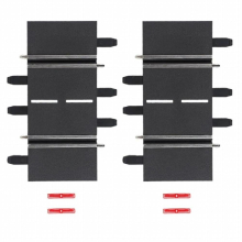 Slot Car Tracks 20612 2 Pieces Of 1/4 Straight Track For 1/24 1/32 Track