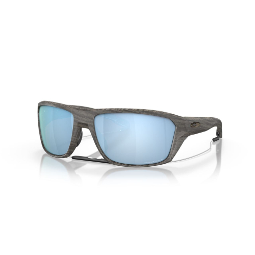 Oakley Oakley Split Shot Eyewear Sunglasses Deep Water Polarized Lenses Woodgrain Frame