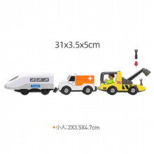 Operated Action Locomotive Train Magnetic Connection Powerful Train Set For All brands Wooden Trains and Tracks