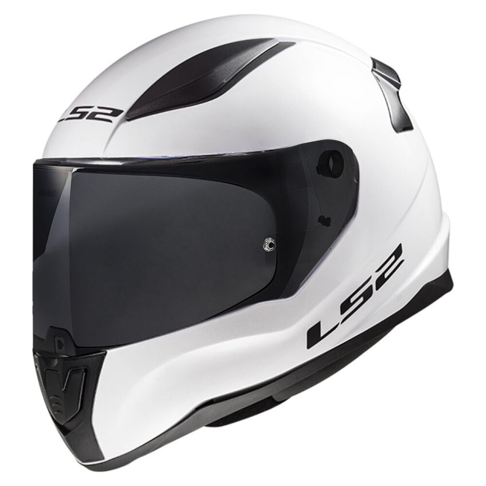 (White, XL) LS2 FF353 Rapid Helmet Full Face Motorcycle Helmet Motobike Safety Dark-image-OPC-PCZRRXR-NEW
