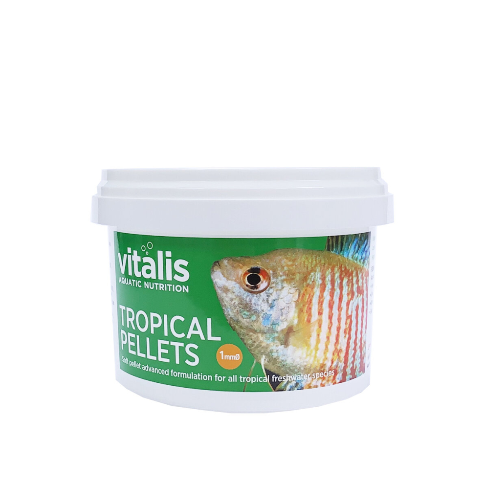 (140g) Vitalis Tropical Extra Small Pellet Freshwater Fish Food 1mm