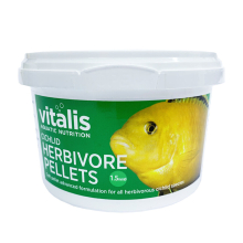 (140g) Vitalis Cichlid Herbivore Pellets African & South America Aquarium Fish Tank Food