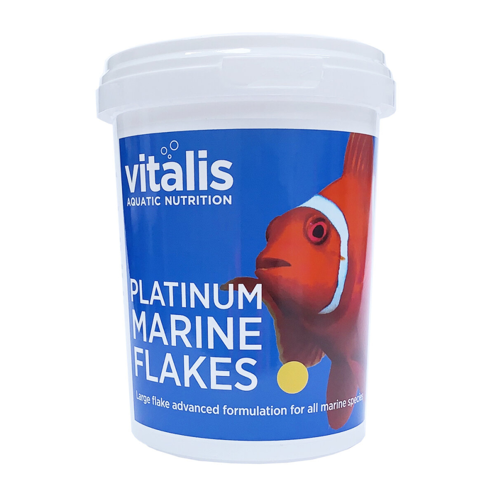 (40g) Vitalis Platinum Marine Fish Flakes Aquarium Food