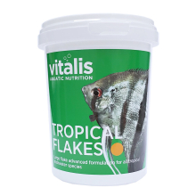 (40g) Vitalis Tropical Flakes For Freshwater Aquarium Fish