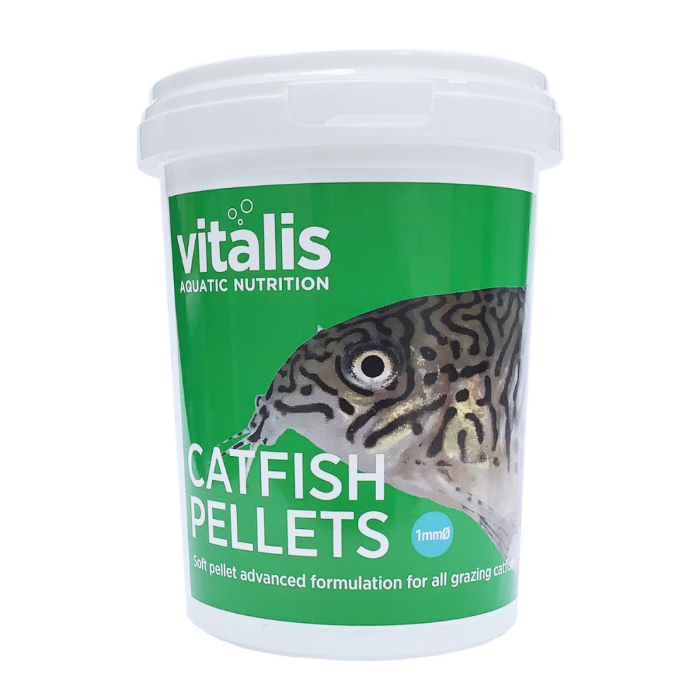 Vitalis Aquatic Nutrition (260G) Vitalis Tropical Catfish Pellet Extra Small Fresh Water 1Mm Fish Food