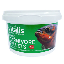 (4mm, 160g) Vitalis Cichlid Carnivore Pellets Aquarium Fish Tank South American Food