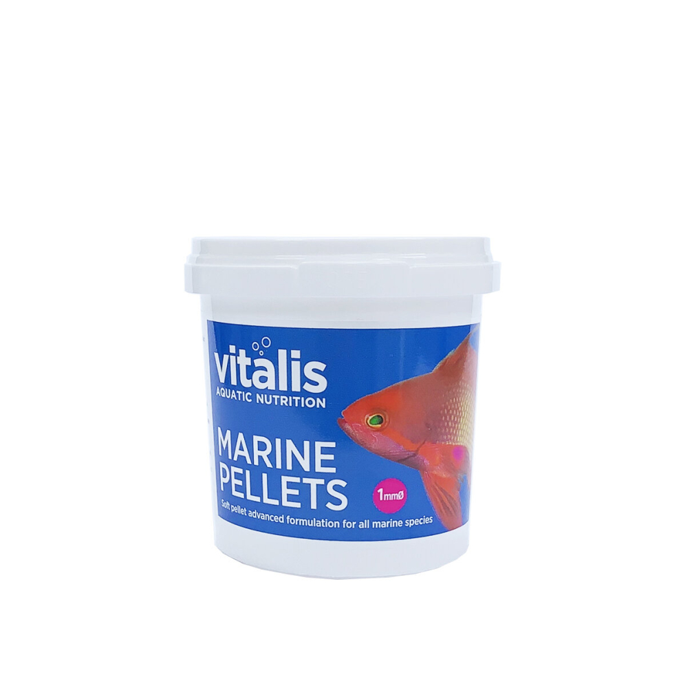 Vitalis Aquatic Nutrition (70G) Vitalis Marine Extra Small Pellets Reef Fish Food 1Mm Size