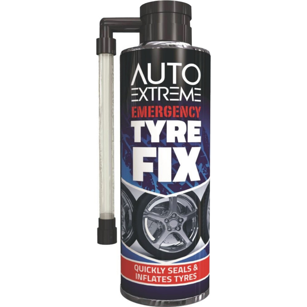 300ML QUICK FIX CAR EMERGENCY FLAT TYRE PUNCTURE REPAIR INFLATE