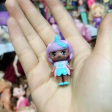 Backpack girl unicorn mini doll House Children zhibojian