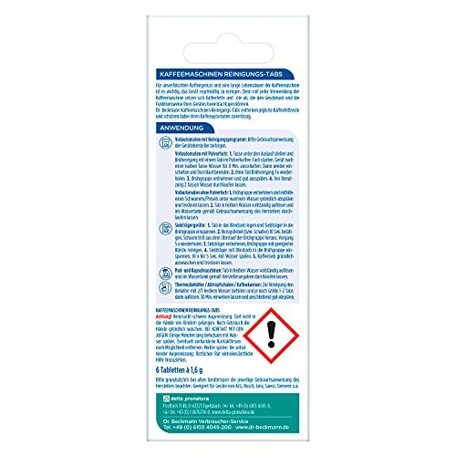 Dr Beckmann Dr. Beckmann Coffee Machine Cleaning Tabs 2
