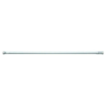 (White ) 140-260cm Extendable Telescopic Shower Curtain Rod