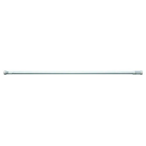 (White ) 140-260cm Extendable Telescopic Shower Curtain Rod