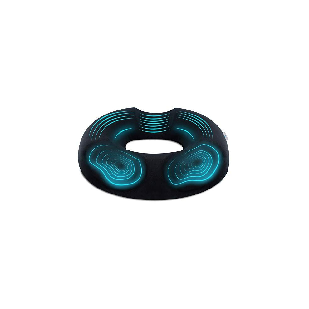 Thecomfortzone Memory Foam Donut Cushion, Coccyx Cushion For Tailbone Pain Relief, Doughnut Cushion Hemorrhoid Cushion For Postpartum Pregnancy,