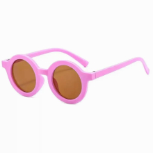 Childrens Round Frame Sunglasses Light PC Small Face Sunglasses Men And Women Baby Sunglasses