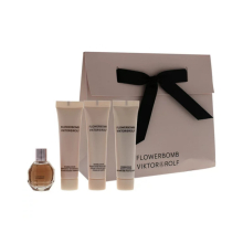 Viktor &amp; Rolf The House Miniature Gift Set 2 x 7ml Flowerbomb EDP Spray + 2 x 7ml Bonbon EDP Spray