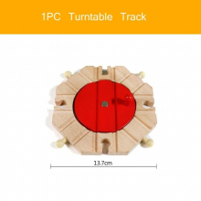 All Kinds Wooden Railway Train Track Accessories Beech Wooden Tracks Set Bridge Parts Fit Biro Train Toys