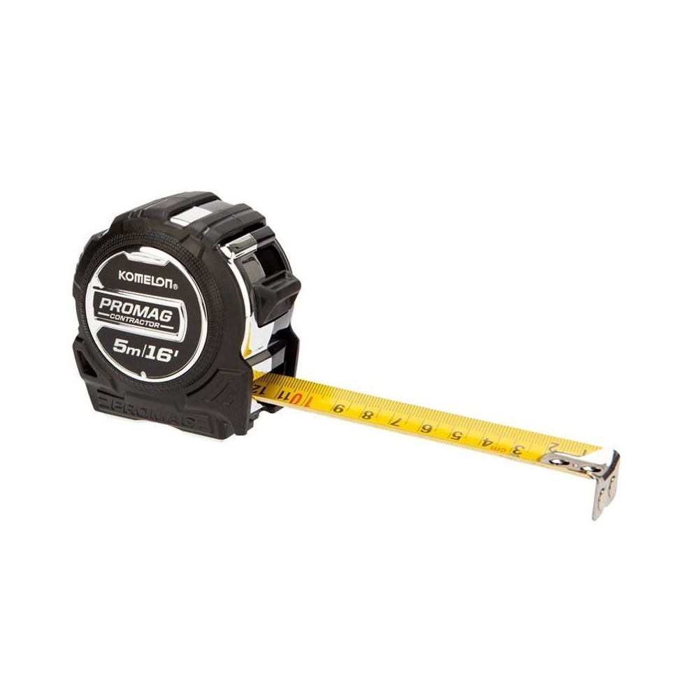 Komelon Mpr55e Contractor Magnetic Tape 5M/16Ft (Width 25Mm) - Image 7