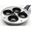 4 Cup Egg Poacher Pan Teflon Non Stick Egg Poaching Pan Aluminium Poached Egg Maker 3