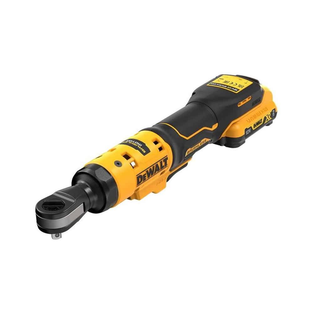 DCF504D1 XR 1/4in Open Head Ratchet 12V 1 x 2.0Ah Li-ion DEWDCF504D1