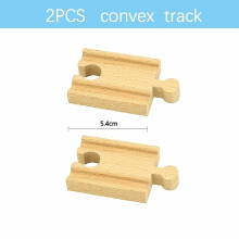 Beech Wooden Train Track Accessories Wooden Track Railway Toys Fit Biro wooden All Tracks Educational Toys for Children