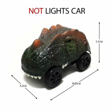 Railway Magic Luminous Flexible Track Car Toys Children Racing Rail Track Bend Electronic Car DIY Toys Children Gift car racing
