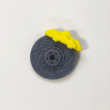 Rapid Model 1/18 Model Car Diorama Garage Simulation Scene Decoration 3D Printing Brake Disc Caliper
