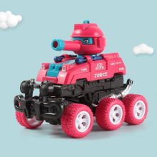 Six-wheel Inertial Off-road Vehicle Can Launch Tank Deformation Car Model Toys for Boy Childrens Christmas