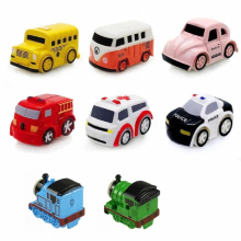 Children Educational Toys Manual Car Adventure Game Rail Train Track Toys for Macaron Table Game Puzzles Christmas
