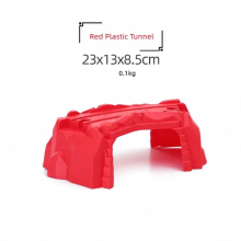 Beech Wood Plastic Bridge Tunnel Magnetic Train Railway Compatible All Wood Road Accessories Wooden Biro Tracks Toy