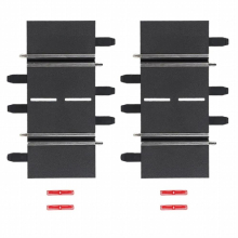 Slot Car Tracks 20612 2 Pieces Of 1/4 Straight Track For 1/24 1/32 Track