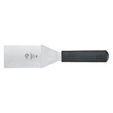 Mercer Culinary Millennia 4 x 2.5-Inch Square Edge Turner, Stainless Steel, 15x10x3 cm