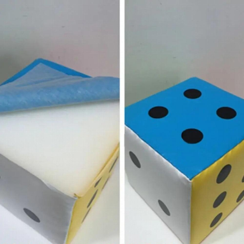 20/12cm Large Dice Colorful Six Sided Sponge Party Game Props Teaching Aid CORB 2