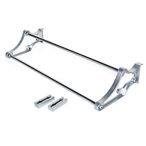 Emuca - Extendable shoe rack for wardrobe, shoe storage accessory for wardrobe interior