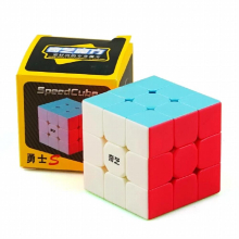 3X3X3 Speed Magic Cubes Rubic Fidget Toys Stickerless Speed Antistress Cube Educational Puzzle Cubes Toys Magico Cubos