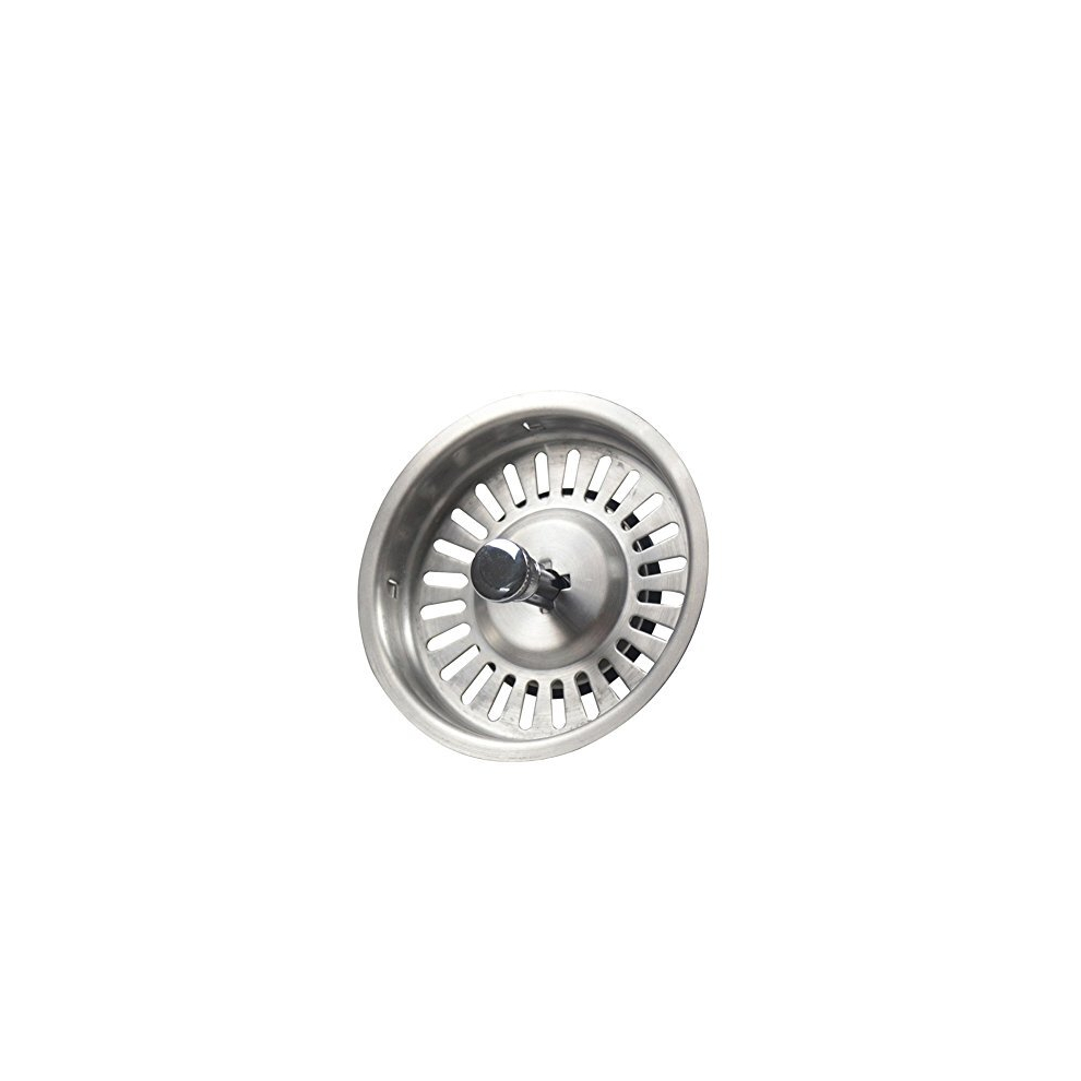 Talea 92Mm Stainless Steel Sink Strainer Plug Qs229c002 (Sus304 + Chrome Brass + Rubber) 6941212903946