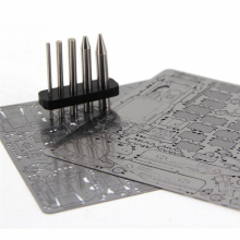 Finger Rock 3D Metal Puzzles Assembly Tools Used To Roll The Models Stainless Steel Sticks Circular Column Multipurpose Tools