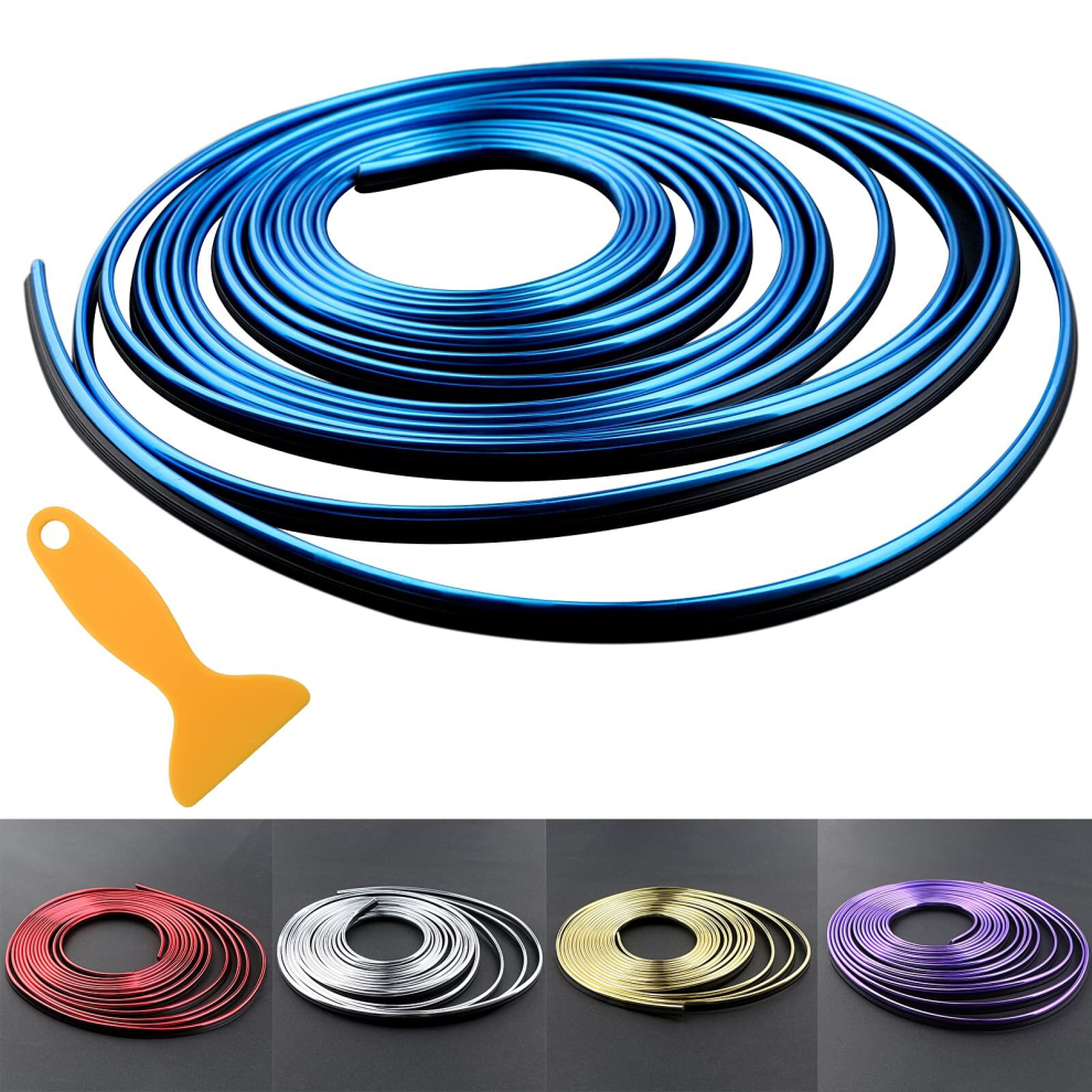 Car Interior Trim Strips - 5M Universal Car Interior Accessories, Car Accessories For Women & Men Diy Flexible Strip Decoration Car Trim Strips With I 9023832753822