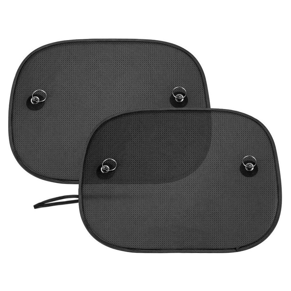 Aumotoo Car Sun Shade, 2 Pack Car Side Window Sunshades Universal Baby Sun Shades Blocking Harmful Uv Rays Sun Glare Heat For Baby Kids Pets, 44Cm*36C Gopatriot Memory
