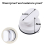 2Pcs Strong Suction Cup Pull Handles, Sucker Handrail,Cupboard Knobs Drawer Cupboard Door Handle Glass Pull Handles, Furniture Control Knob 3