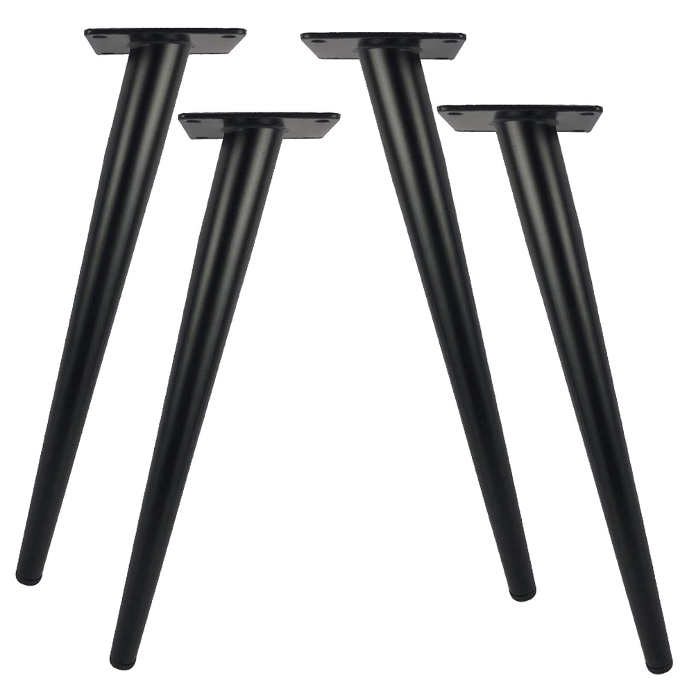 4 Pack 30Cm Length Metal Table Legs For Modern Furniture Dresser Cabinet Desk Chair Ottoman Replacement Furniture Support Legs 800Kg Capacity 9023832755161