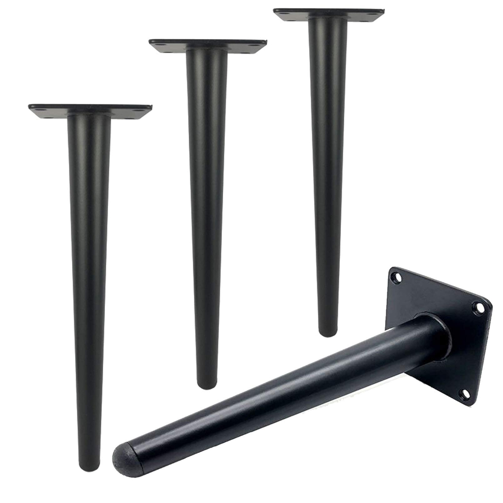 4 Pack 30Cm Length Metal Table Legs For Modern Furniture Dresser Cabinet Desk Chair Ottoman Replacement Furniture Support Legs 800Kg Capacity 9023832755178