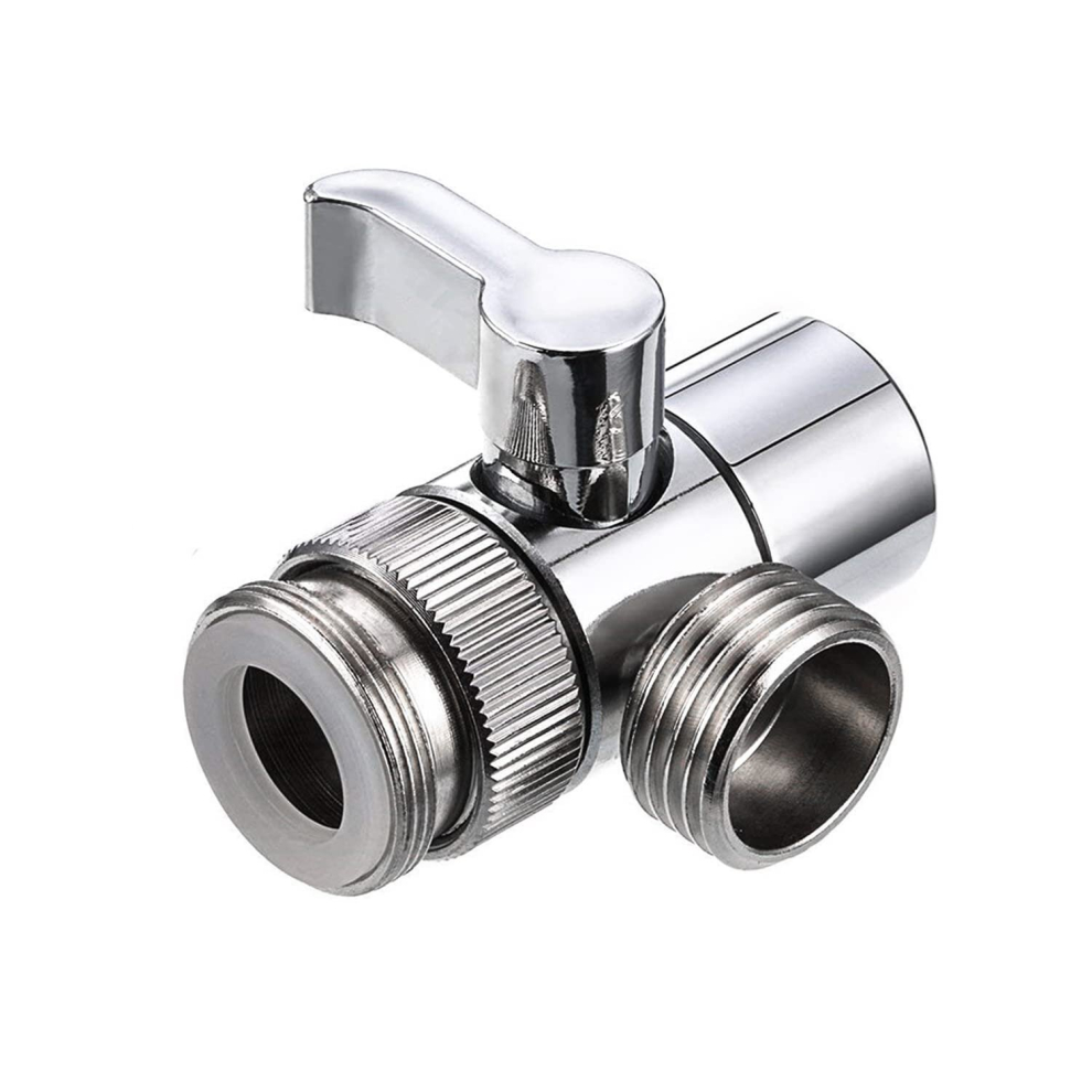 Diverter Valve, Alloy Shower Faucet 2 Way Diverter Valve, Brass Diverter Valvefor Kitchen Sink Faucet Or Bathroom 9023832753914