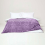 Homescapes (200 x 230 cm, Purple) Geometric Triangle Velvet Throw 3