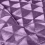 Homescapes (200 x 230 cm, Purple) Geometric Triangle Velvet Throw 4