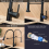 Kitchen Taps with Pull Down Sprayer, Kitchen Sink Taps,Brass Black Single Handle Single Lever High Arc Spring tap(Matte Black) 4