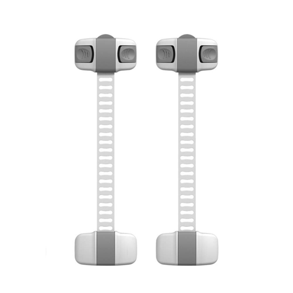 Gopatriot Memory 2Pcs Child Window Blocks Baby Window Restraint Baby Safety Locks Gray