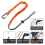 Tool Lanyard, 3 Piece Retractable Safety Tool Lanyard with Single Carabiner and Adjustable Loop End, Fall Protection Tool 4