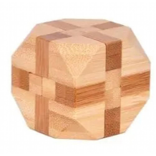 Jogo de puzzle com rebarbas de bambu Tamanho 4,5*4,5 CM