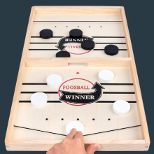 2 In 1 Table Desktop Battle Hockey Game Fun Party Toys For Adult Children Catapult Chess Family Home Interactive Sports Toy Gift