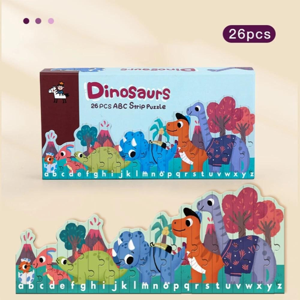 Strip 3D Puzzles Toy Wooden Jigsaw Puzzle Montessori Materials Educational Children Large Bricks Kids Learning Toy Baby-image-OPC-PCZX2V7-NEW